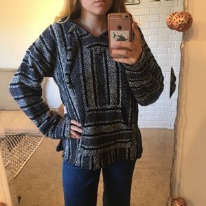 Mexican Poncho Sweatshirt